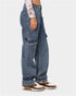 Fashion Multi-pocket High Waist Cargo Pants Women's Wide Leg Jeans
